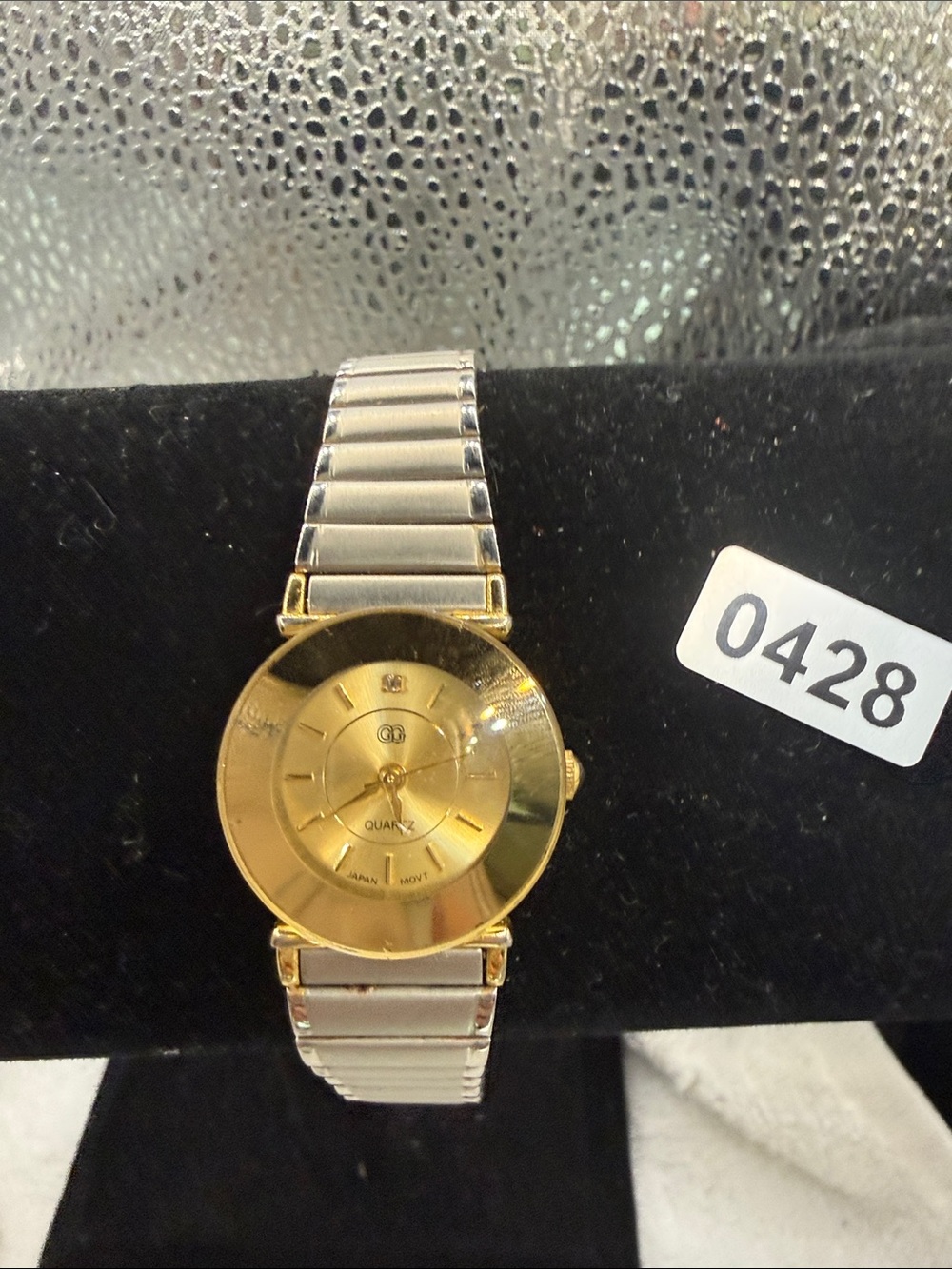 CG Two-Tone Gold and Silver Linked Watch